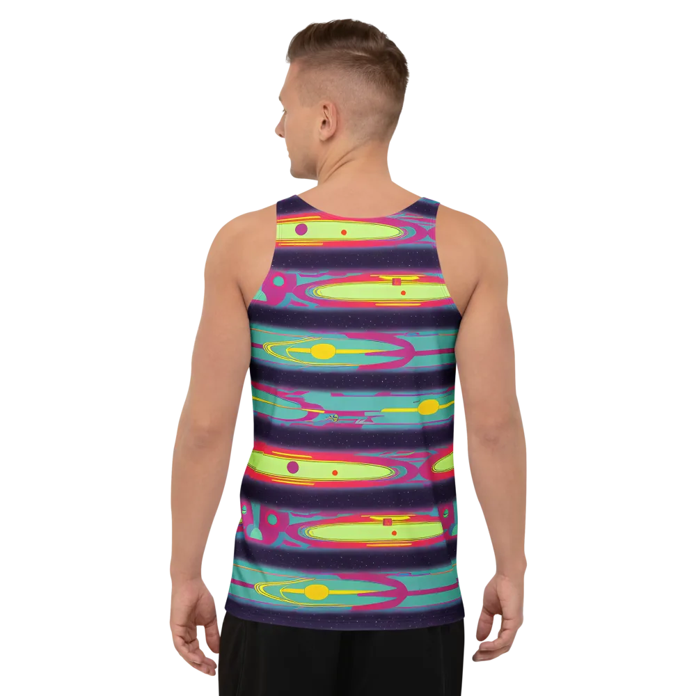 Astro Pop on Men's Tank Top — Back