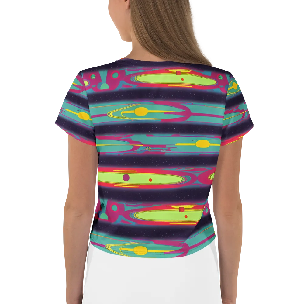 Astro Pop on Crop Tee — Back
