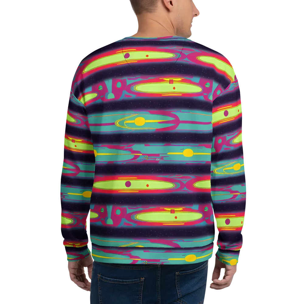 Astro Pop on Sweatshirt — Back