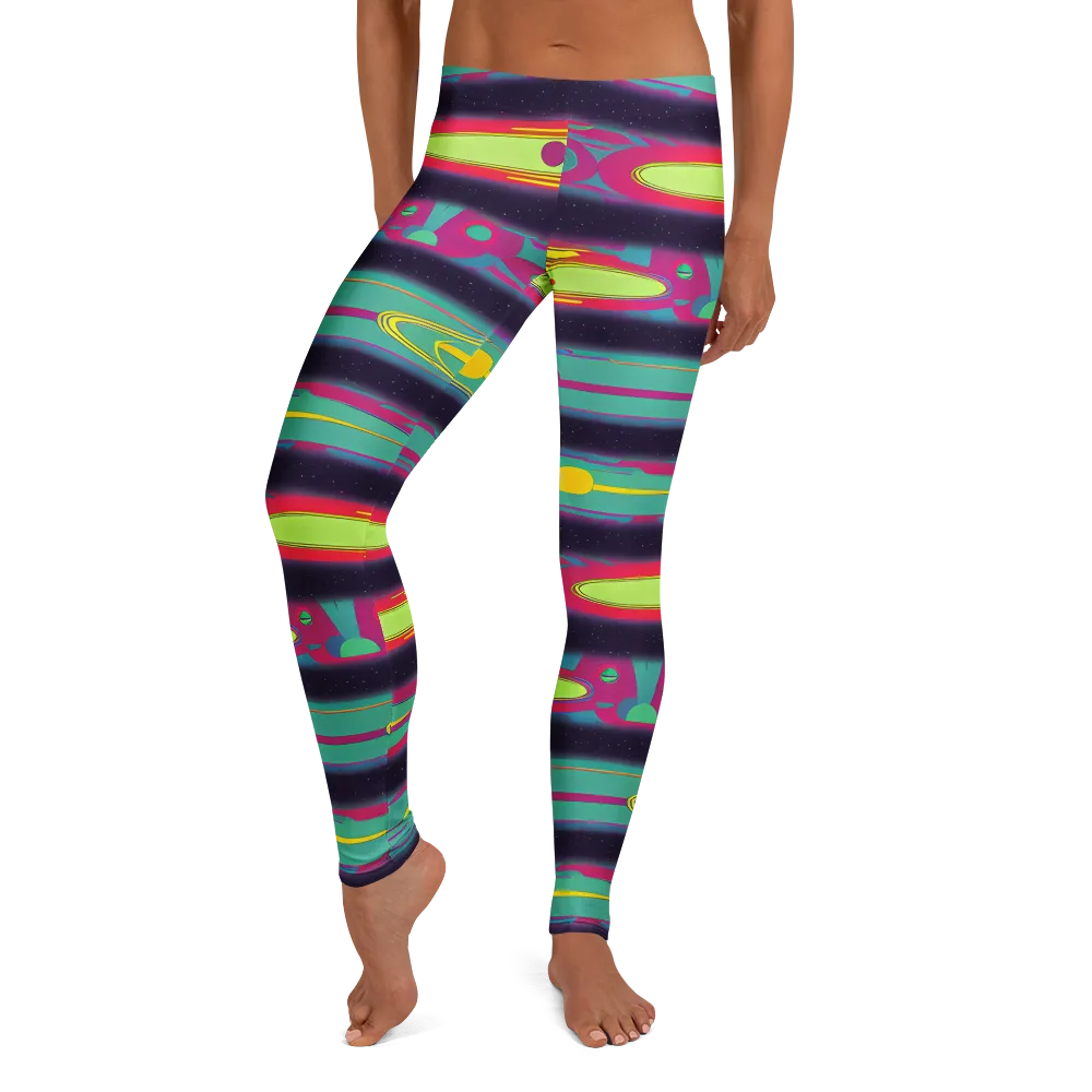 Astro Pop on Leggings — Front