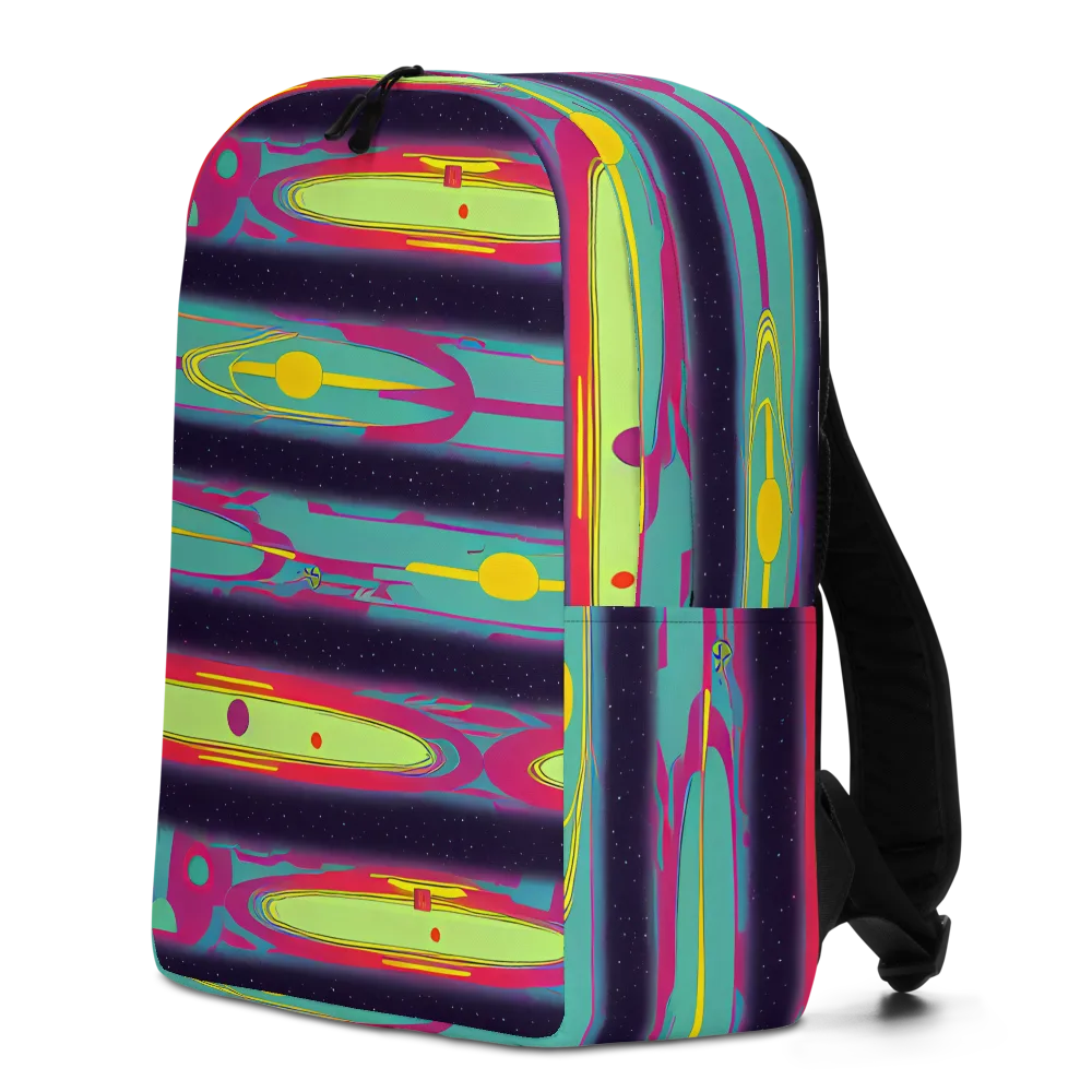 Astro Pop on Minimalist Backpack — Left