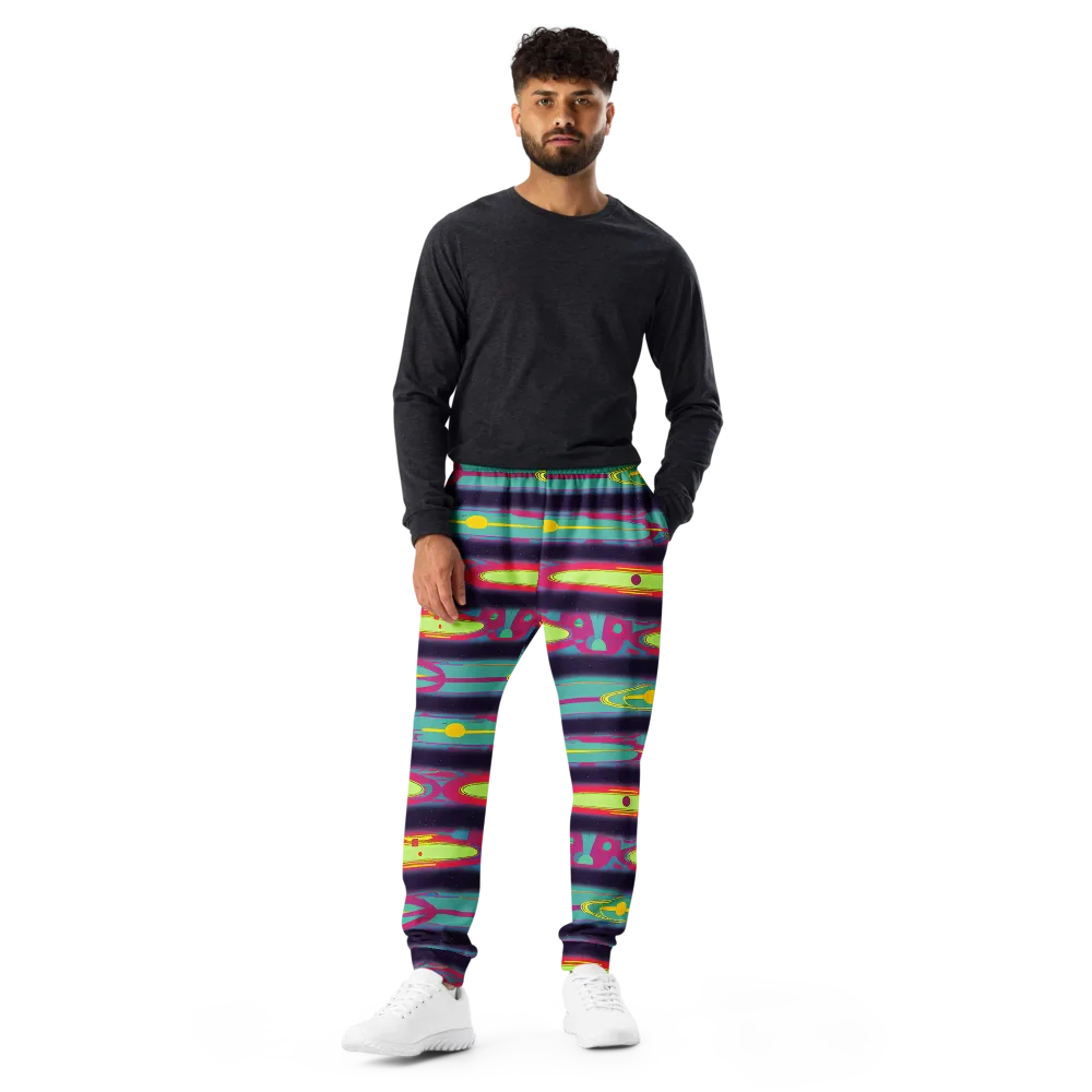 Astro Pop on Men's Joggers — Front