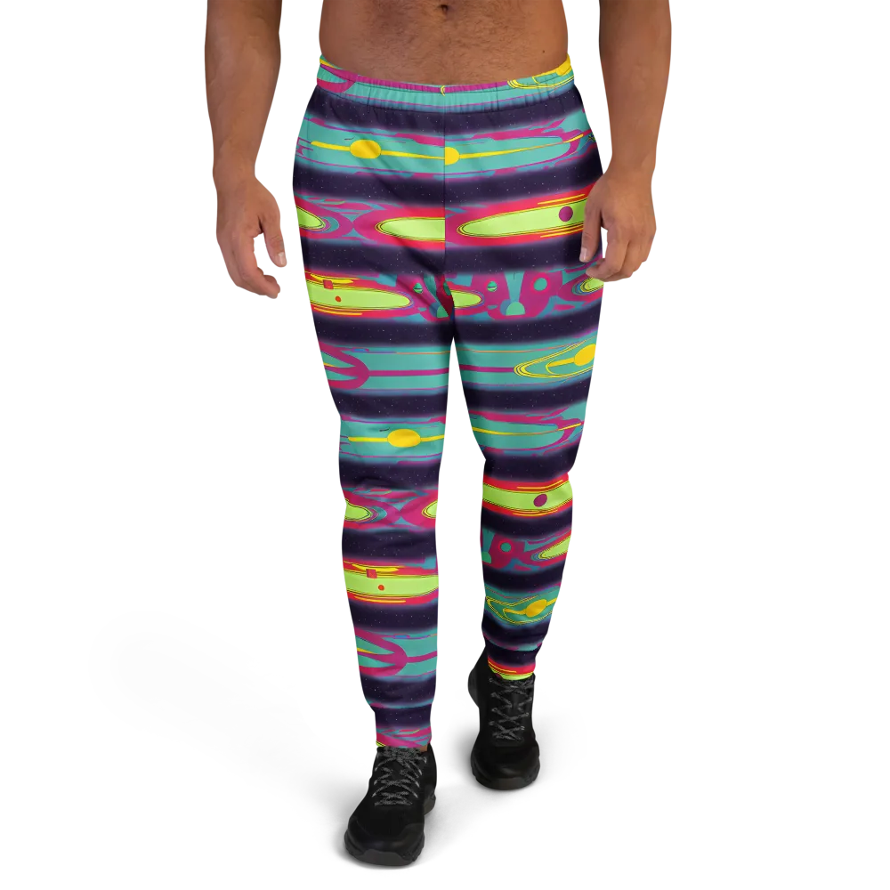 Astro Pop on Men's Joggers — Front