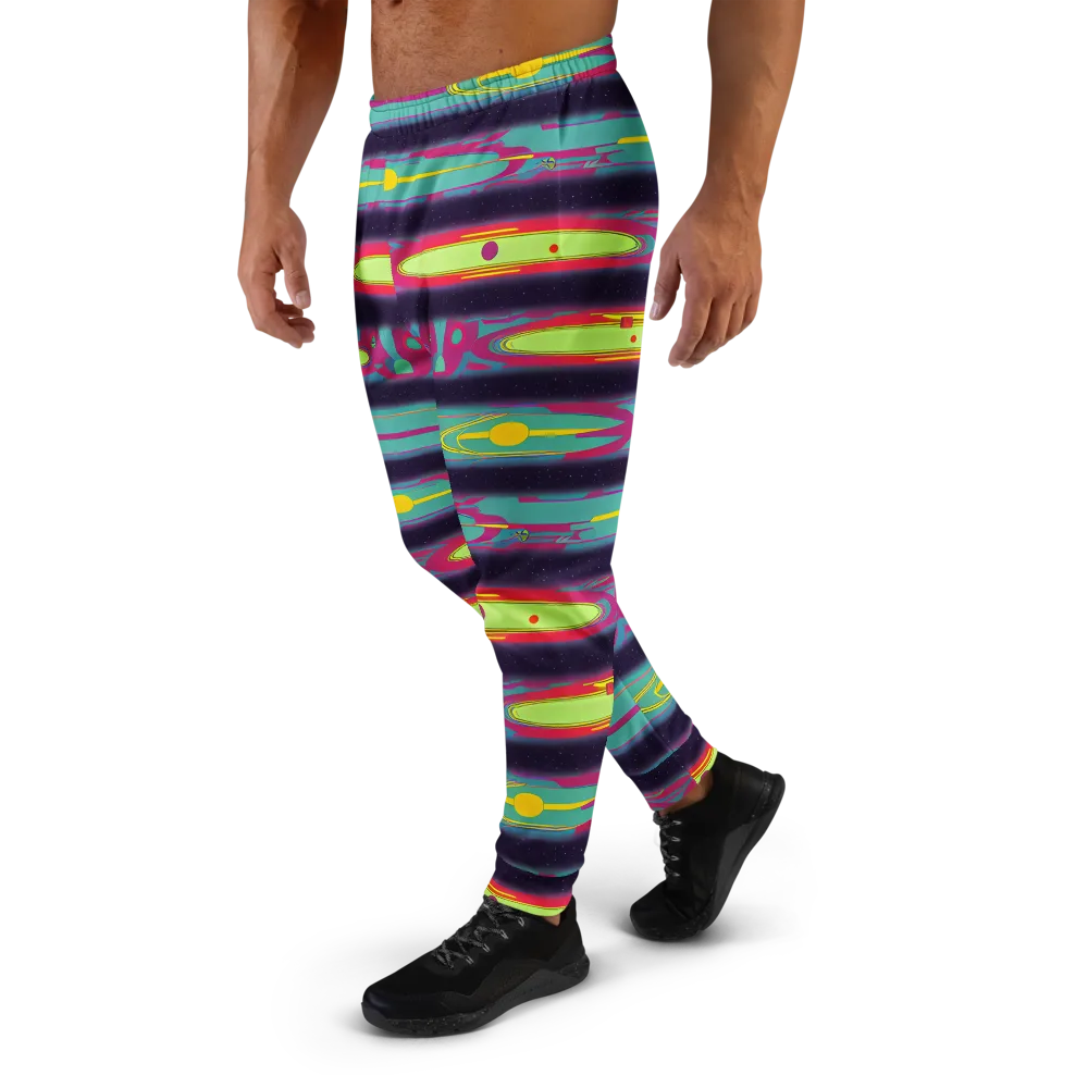 Astro Pop on Men's Joggers — Left