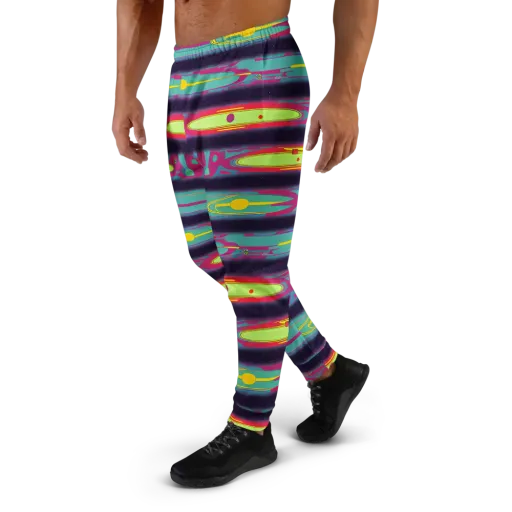 Astro Pop on a Men's Joggers