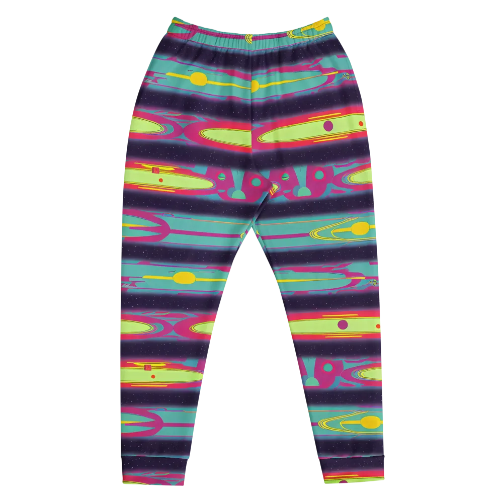Astro Pop on Men's Joggers — Front
