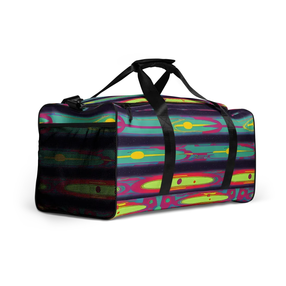 Astro Pop on Duffle Bag — Right Front