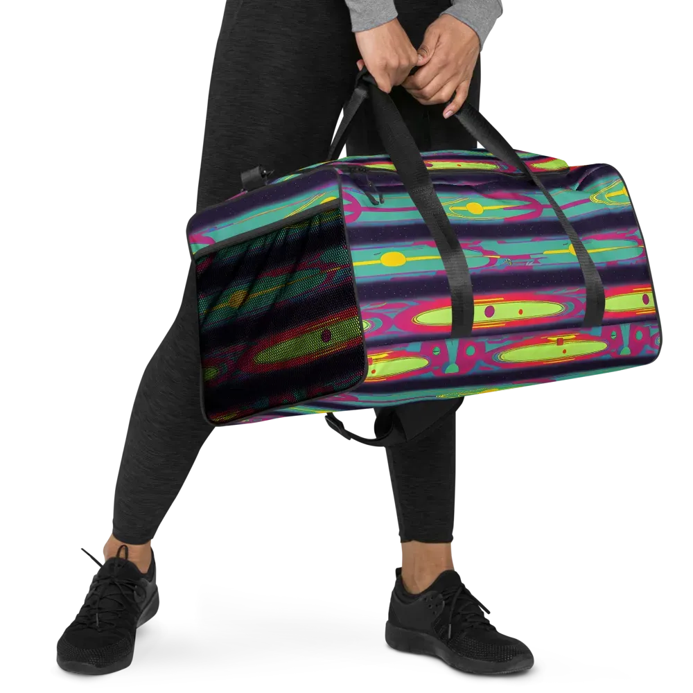 Astro Pop on Duffle Bag — Right Front