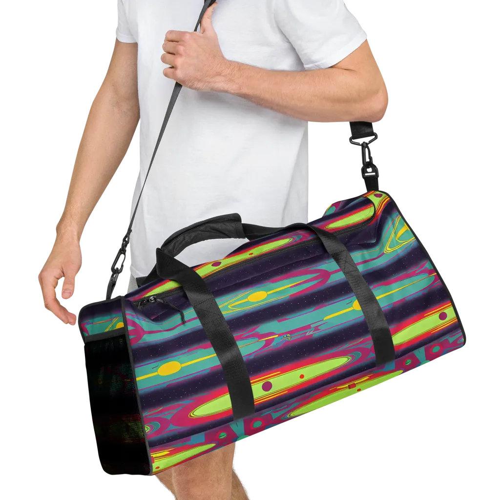 Astro Pop on Duffle Bag — Right Front