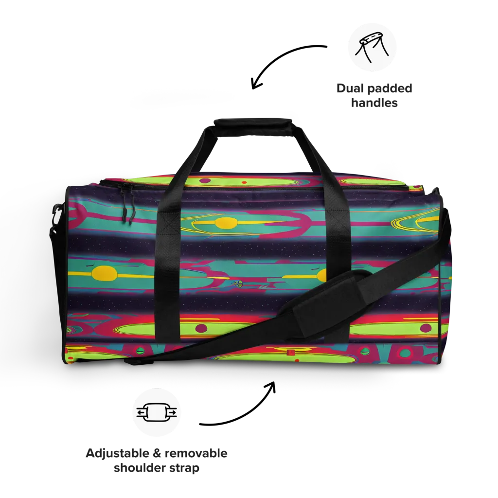 Astro Pop on Duffle Bag — Front