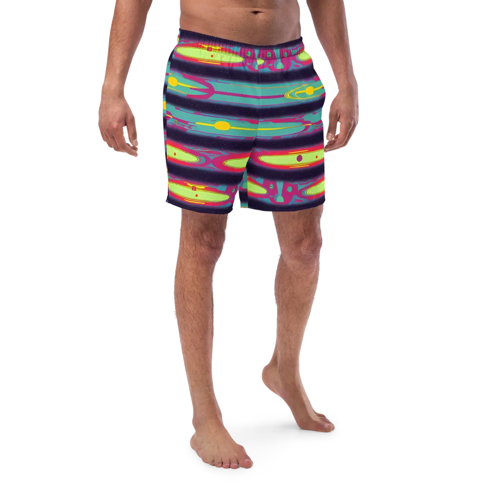 Astro Pop on Swim Trunks — Front