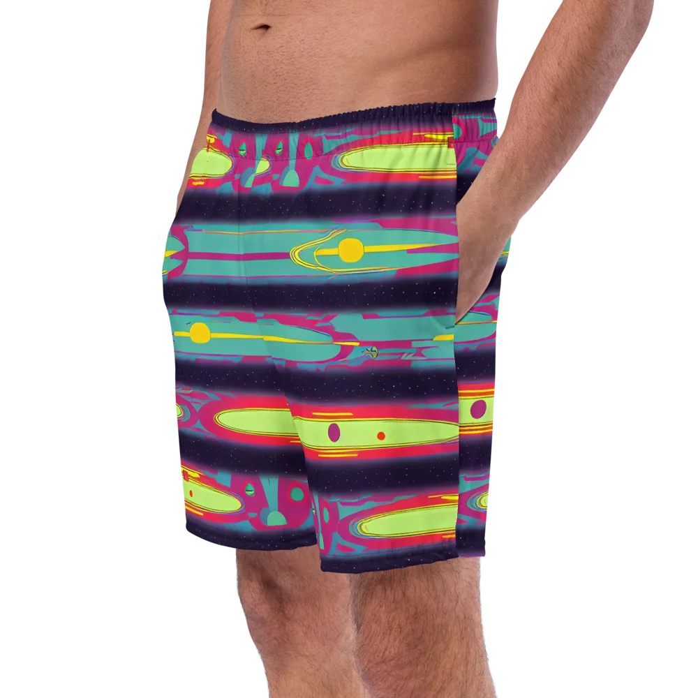 Astro Pop on Swim Trunks — Left Front