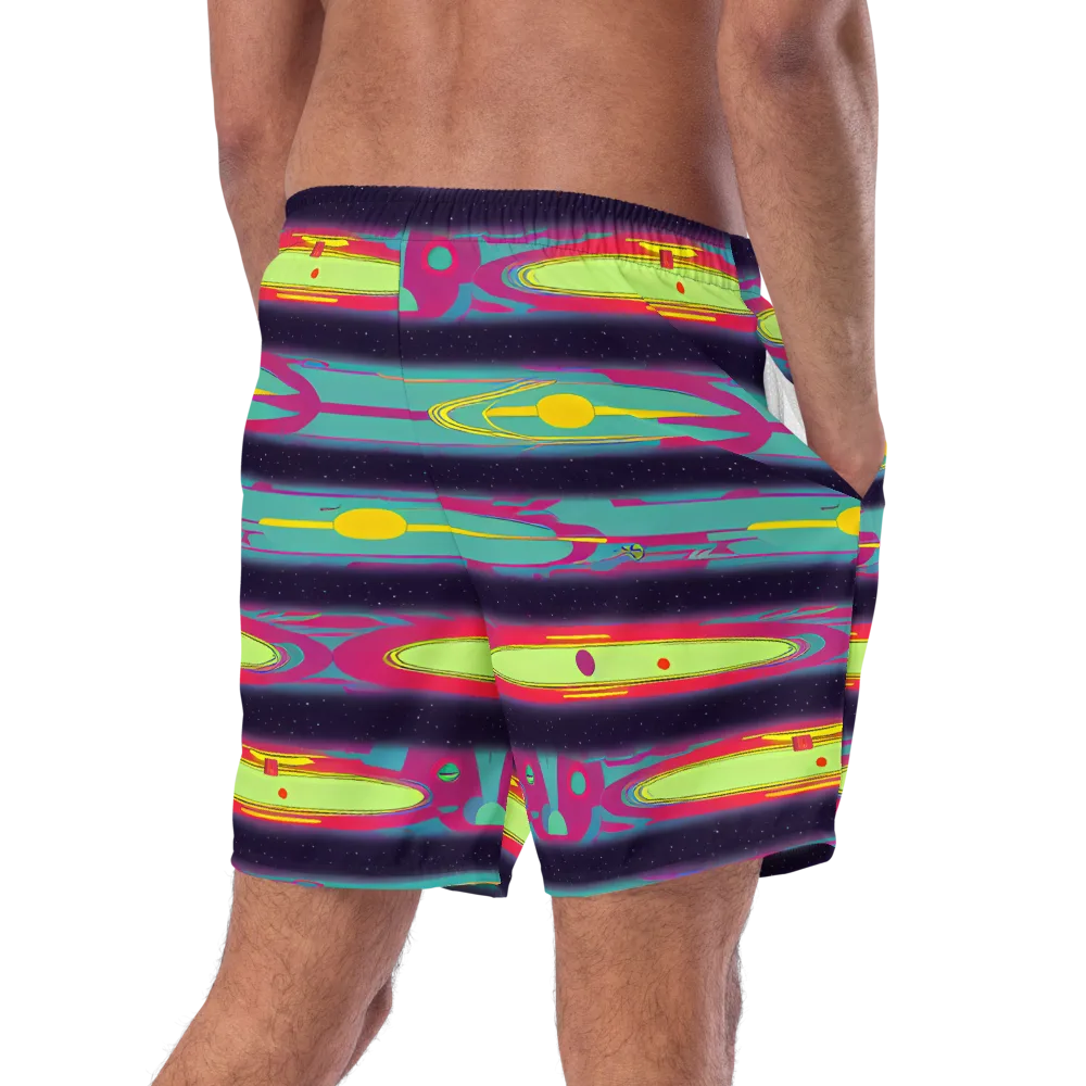 Astro Pop on Swim Trunks — Right Back