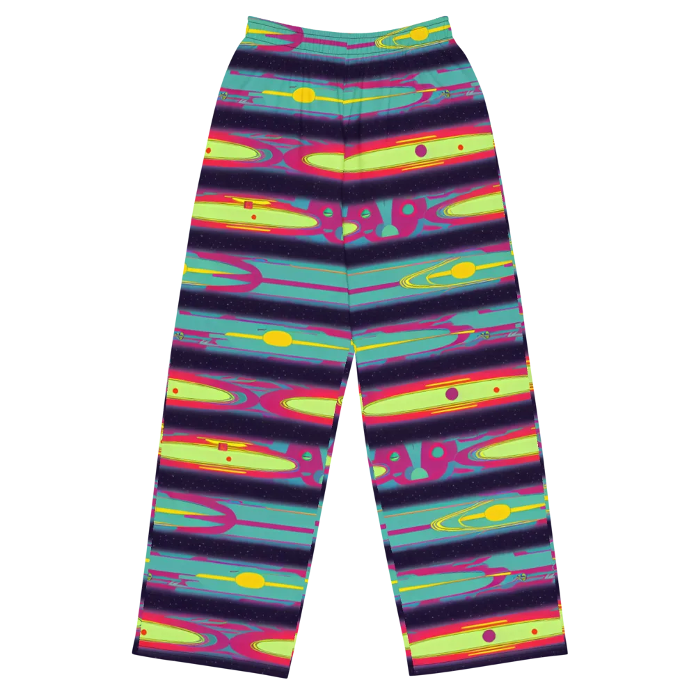 Astro Pop on Wide-Leg Pants — Front