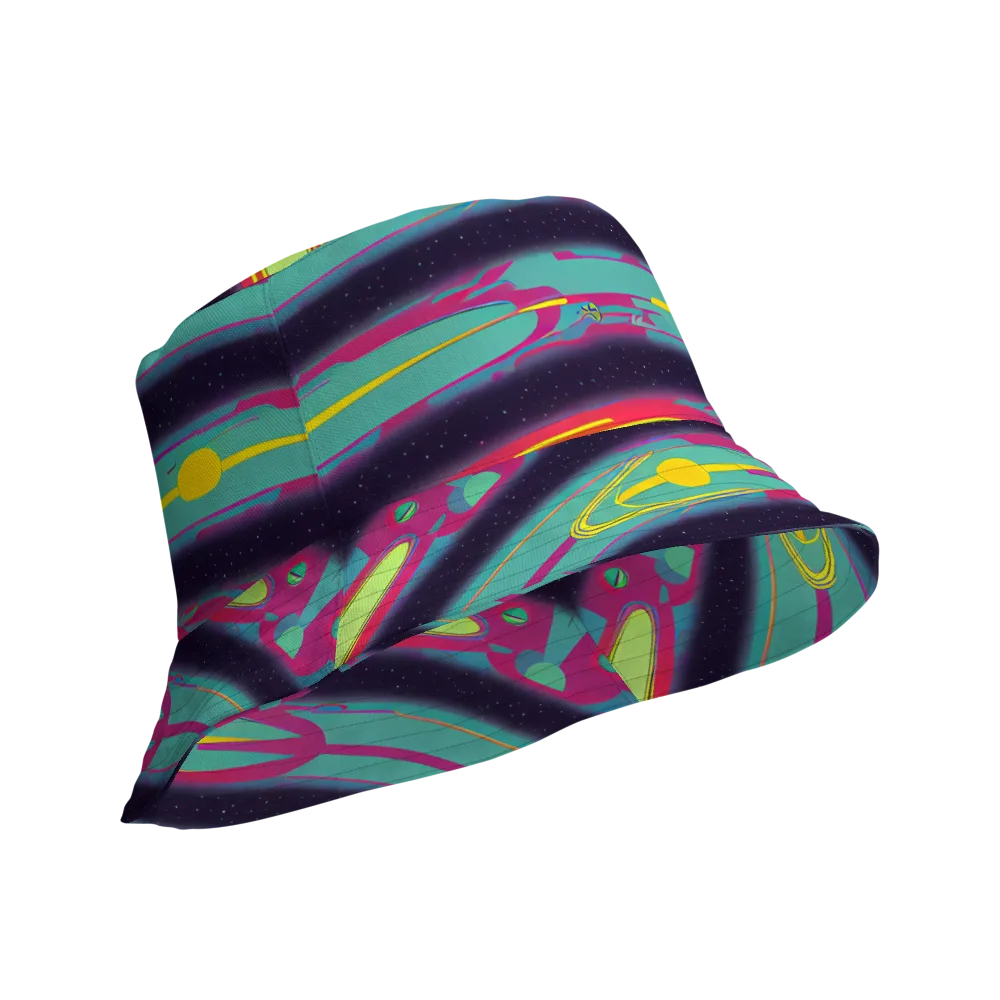 Astro Pop on Reversible Bucket Hat — Product details Outside