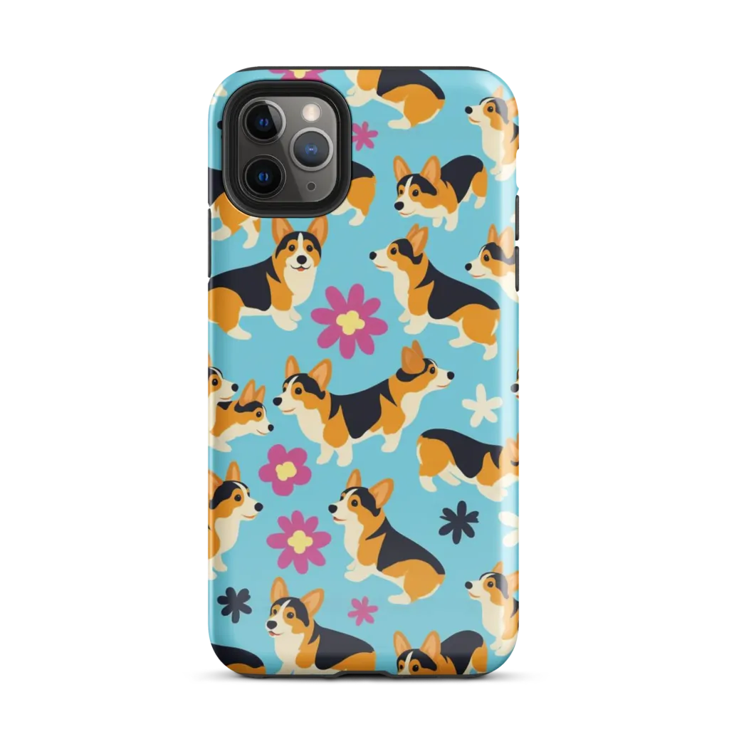 Pembroke Bloom on Tough Case for iPhone® — Front