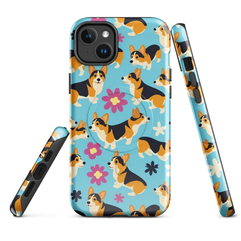 Pembroke Bloom on MagSafe Tough Case for iPhone® — Front