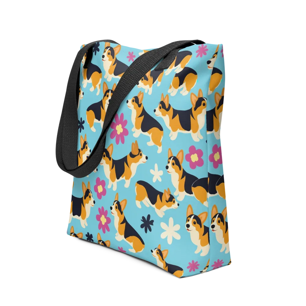 Pembroke Bloom on Tote Bag — Front