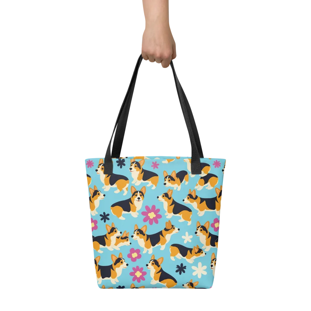 Pembroke Bloom on Tote Bag — Front