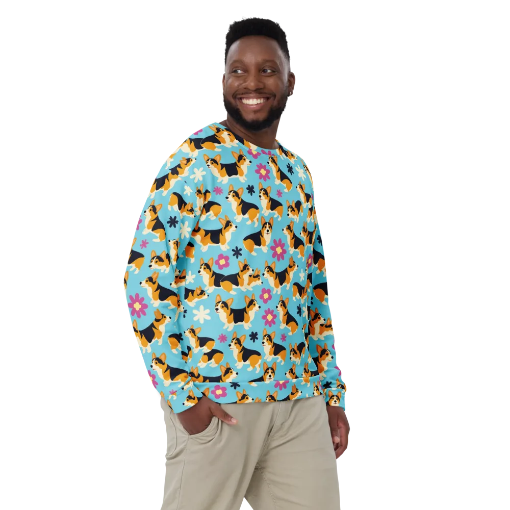 Pembroke Bloom on Sweatshirt — Front