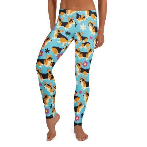 Pembroke Bloom on a Leggings