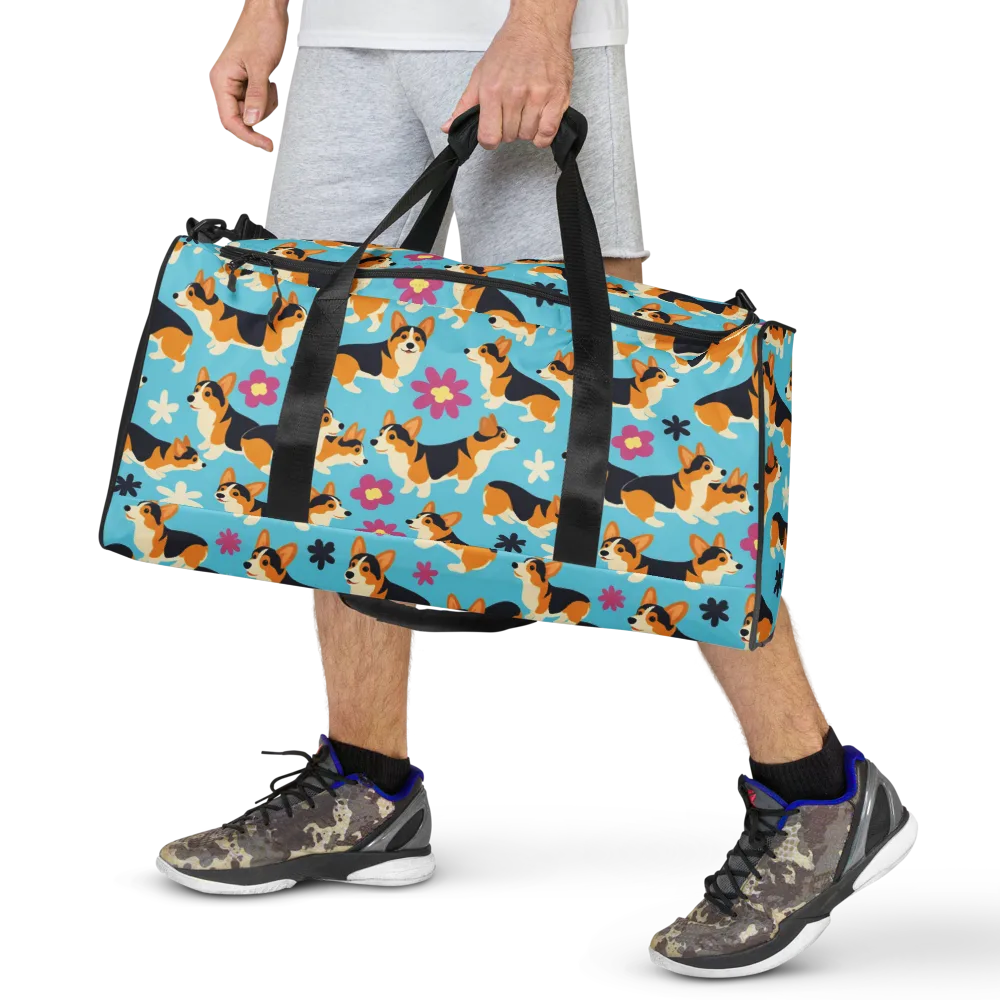 Pembroke Bloom on Duffle Bag — Front