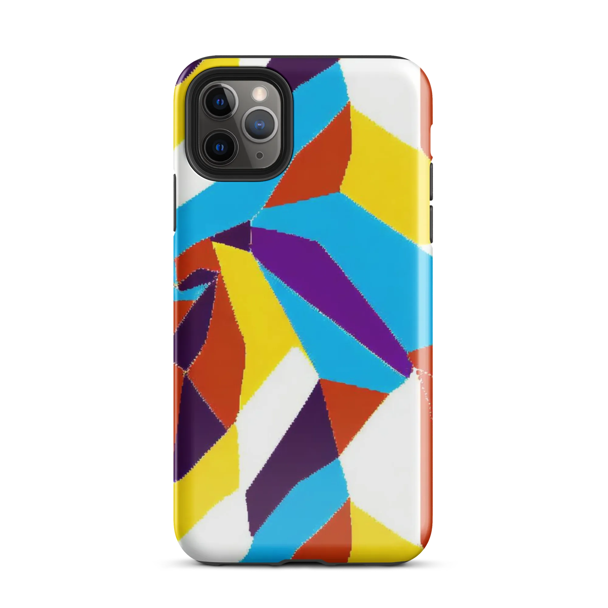 Chromatic Pinwheel on Tough Case for iPhone® — Front