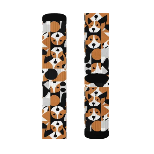 Copper Canine Circuit on a Socks