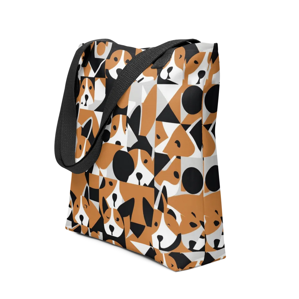 Copper Canine Circuit on Tote Bag — Front