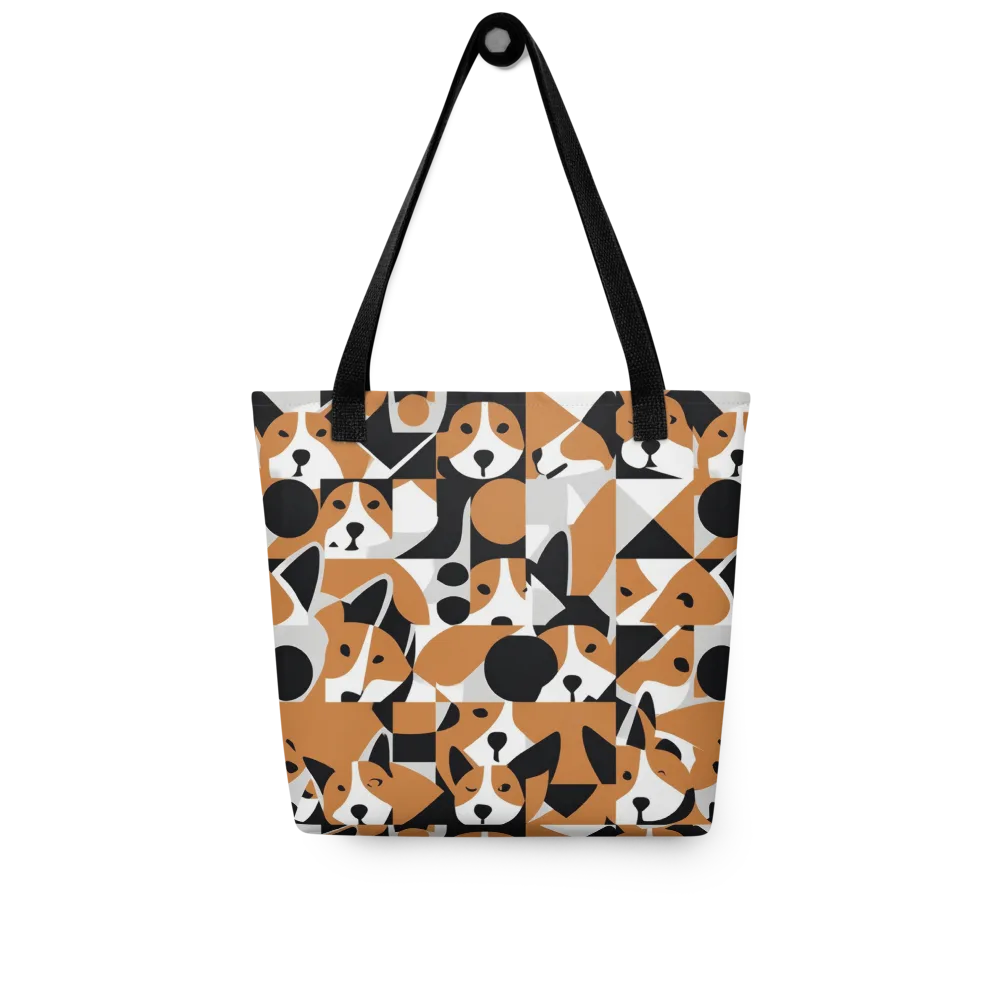 Copper Canine Circuit on Tote Bag — Front