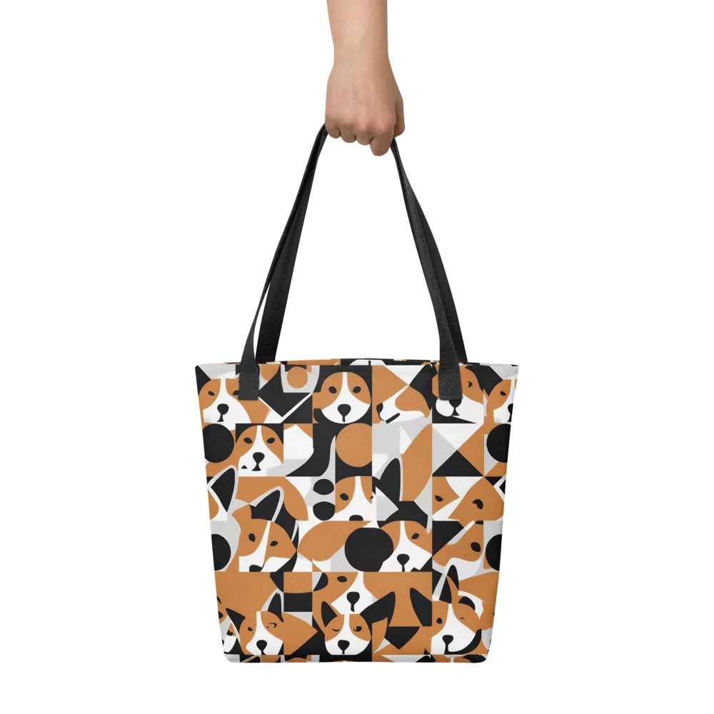 Copper Canine Circuit on Tote Bag — Front