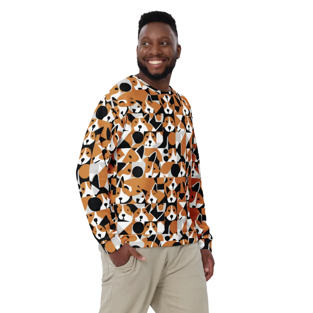Copper Canine Circuit on Sweatshirt — Front