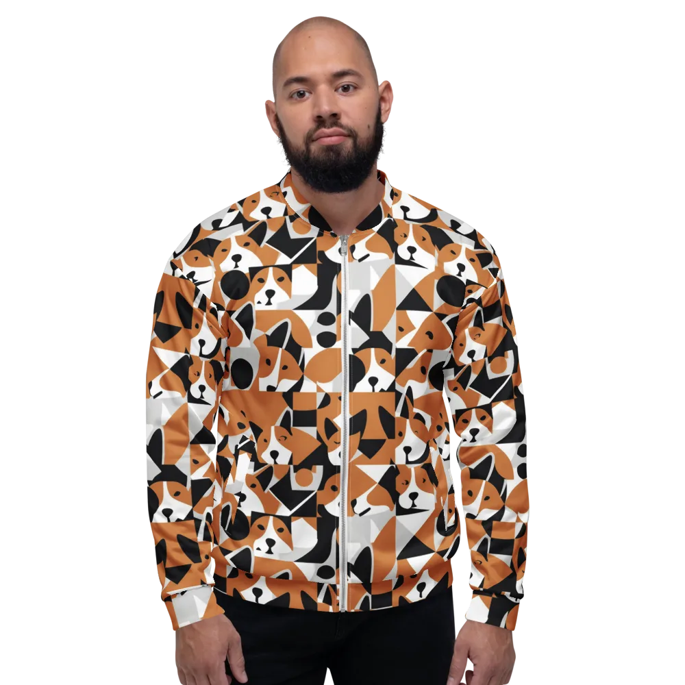 Copper Canine Circuit on Bomber Jacket — Front