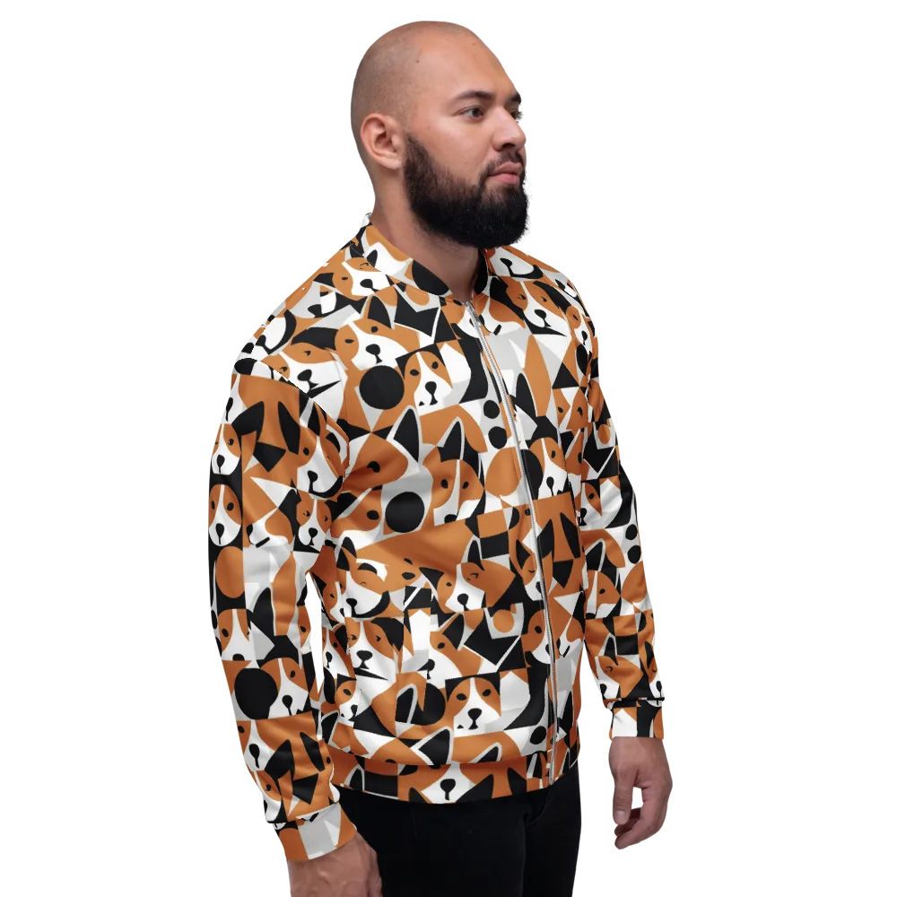 Copper Canine Circuit on Bomber Jacket — Right