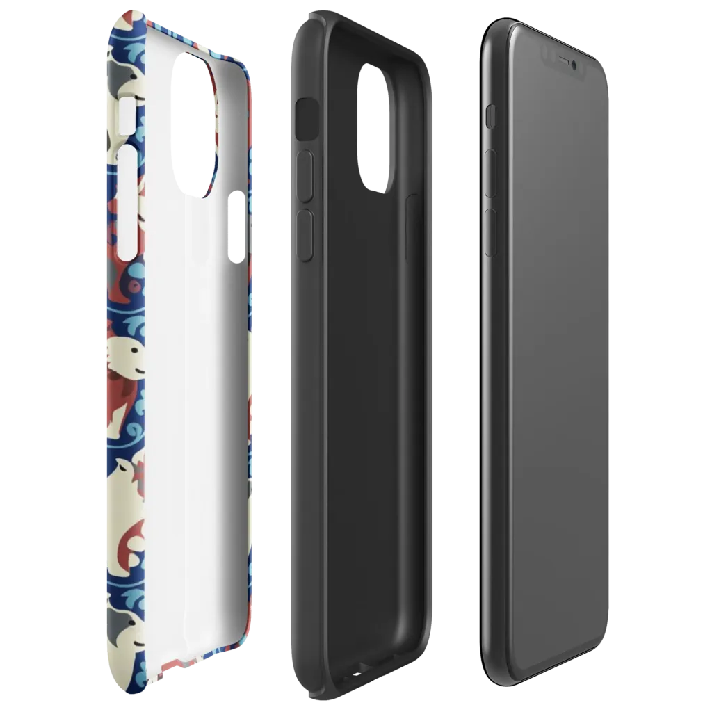 Foxglove Folklore on Tough Case for iPhone® — Right