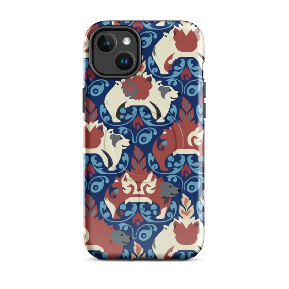 Foxglove Folklore on MagSafe Tough Case for iPhone® — Front