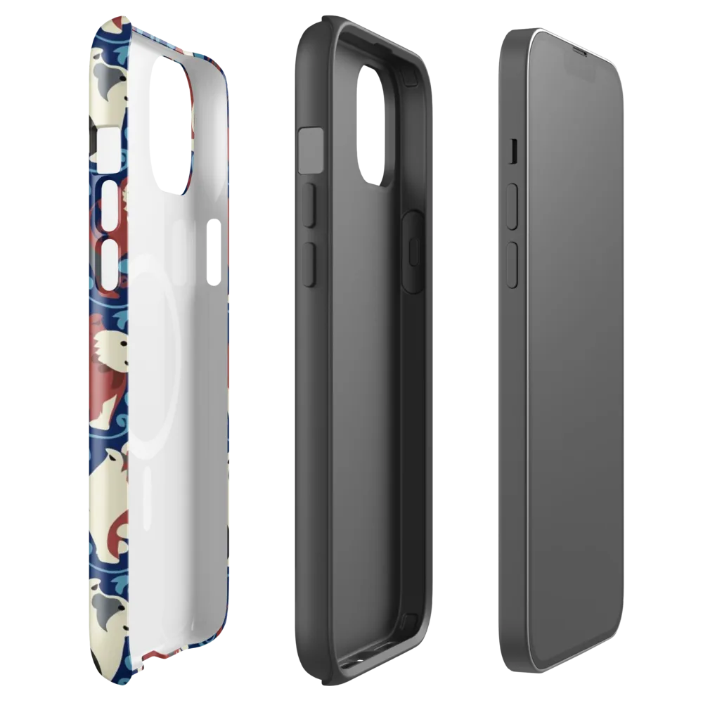Foxglove Folklore on MagSafe Tough Case for iPhone® — Front