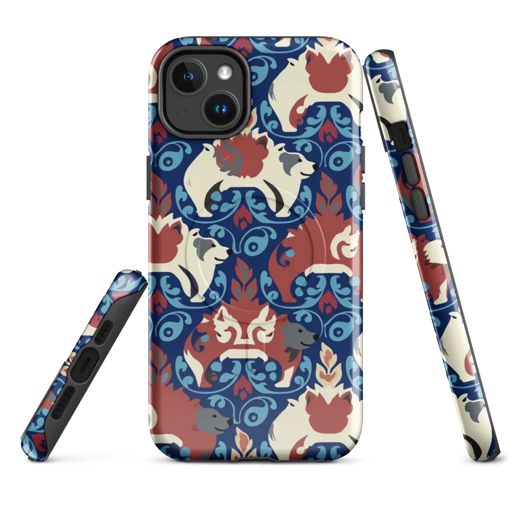 Foxglove Folklore on MagSafe Tough Case for iPhone® — Front