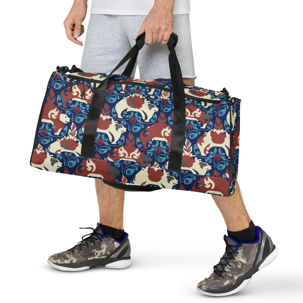 Foxglove Folklore on Duffle Bag — Front