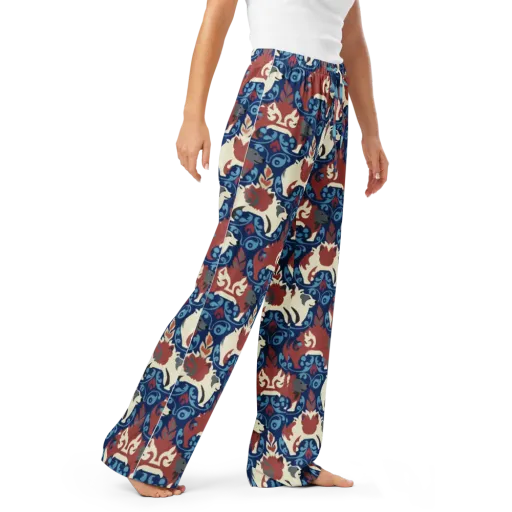 Foxglove Folklore on a Women's Pajama Pants