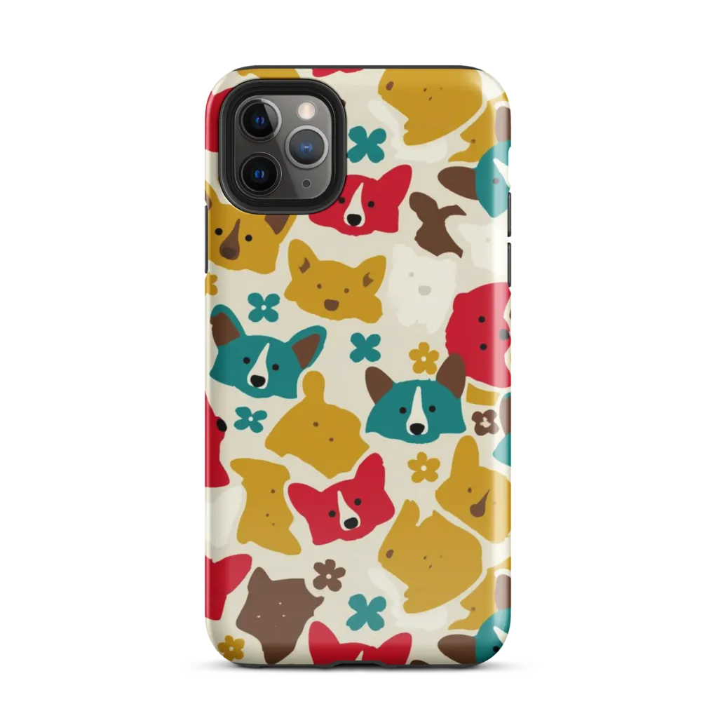 Foxglove Pals on Tough Case for iPhone® — Front