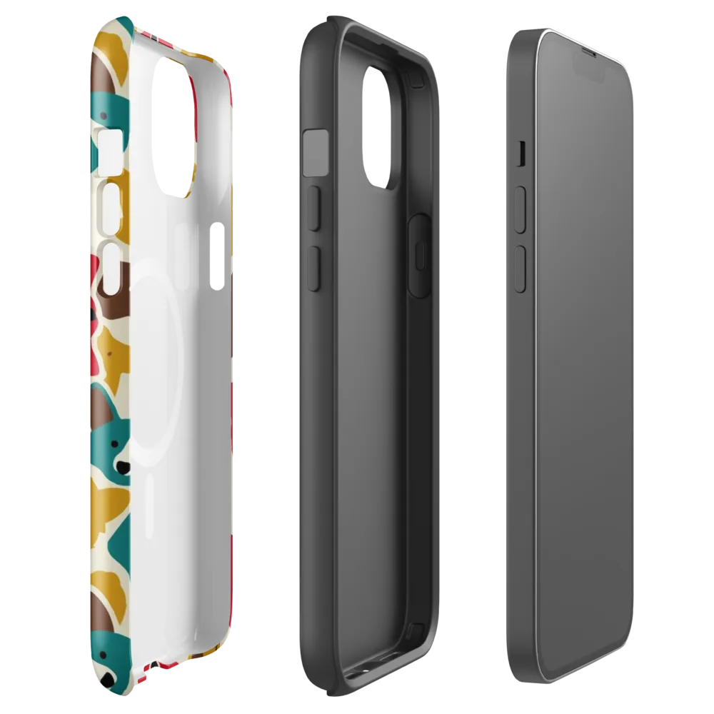 Foxglove Pals on MagSafe Tough Case for iPhone® — Front