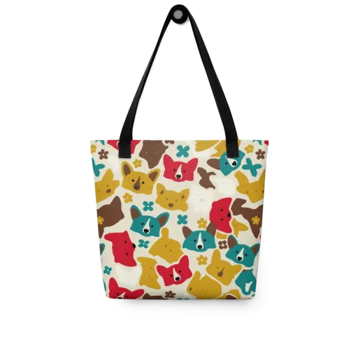 Foxglove Pals on a Tote Bag