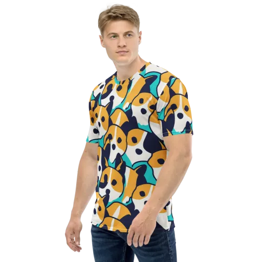 Calico Current on a Men's Crew Neck T-Shirt