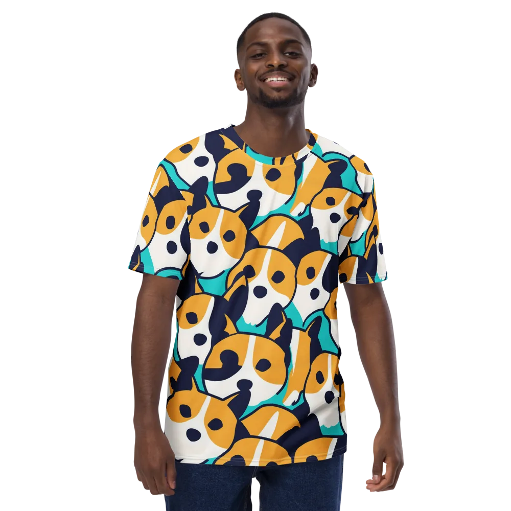 Calico Current on Men's Crew Neck T-Shirt — Front