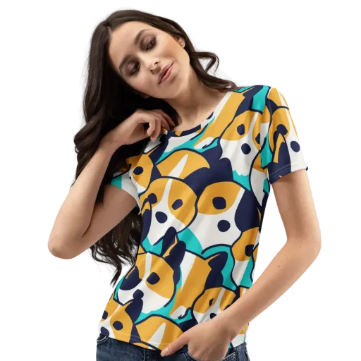 Calico Current on a Women's Crew Neck T-Shirt