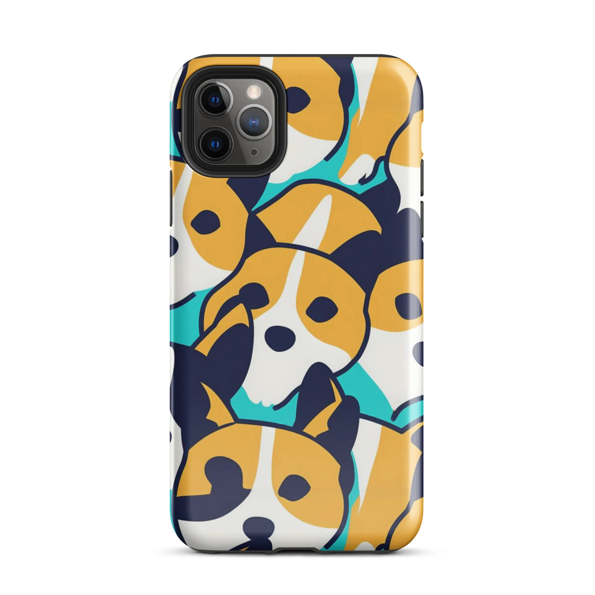 Calico Current on Tough Case for iPhone® — Front