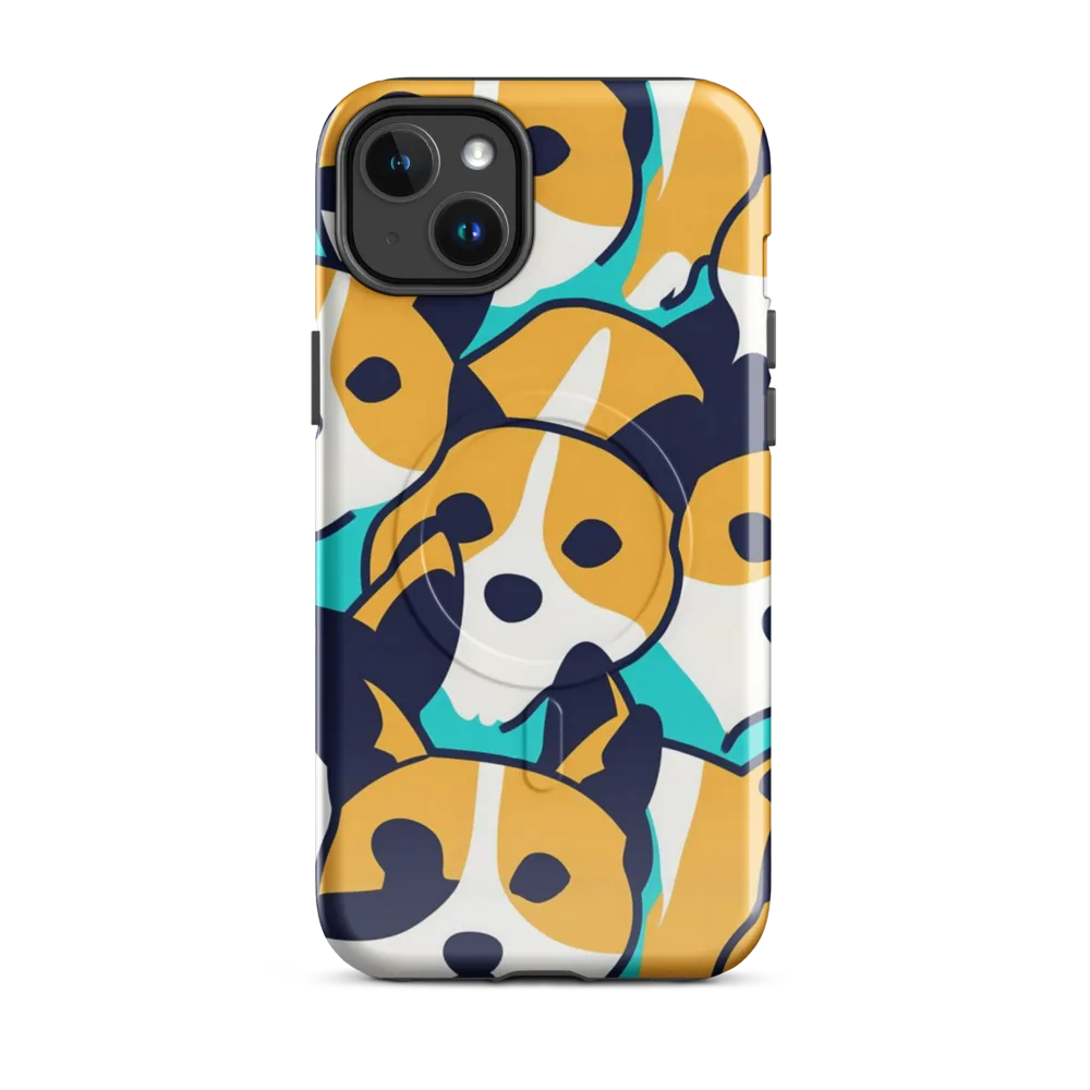 Calico Current on MagSafe Tough Case for iPhone® — Front
