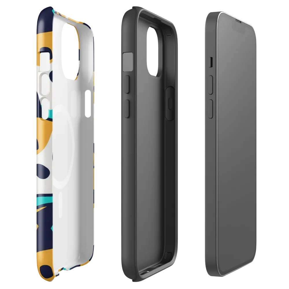 Calico Current on MagSafe Tough Case for iPhone® — Front