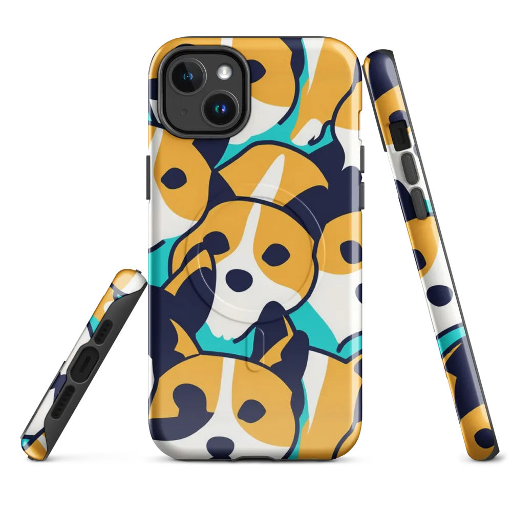 Calico Current on MagSafe Tough Case for iPhone® — Front